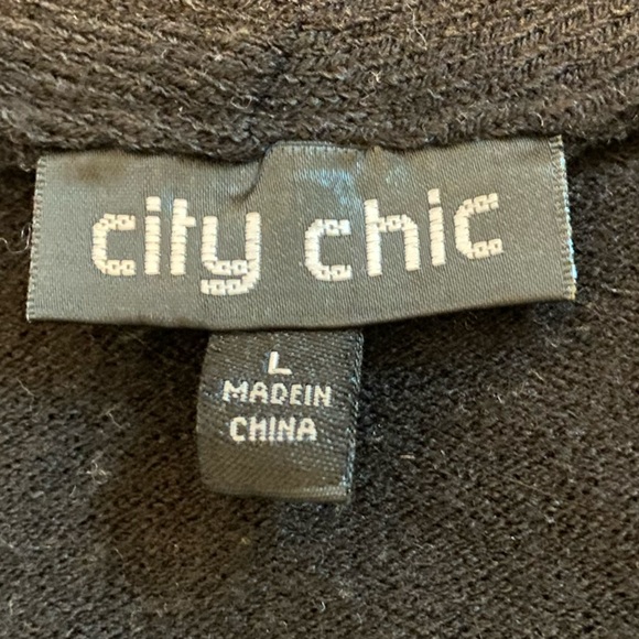 CITY CHIC Ruffle crop blazer - Picture 9 of 11